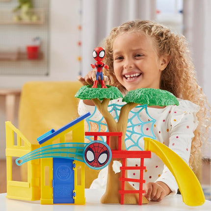 SPIDEY AND HIS AMAZING FRIENDS Marvel Spidey Playground Playset with Spidey Action Figure