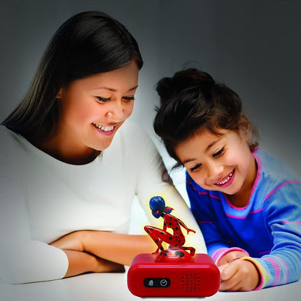 LEXIBOOK, Miraculous Nightlight Alarm Clock, RL800MI