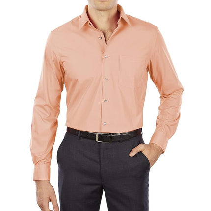 Van Heusen Men's Dress Shirt Fitted Poplin Solid, 