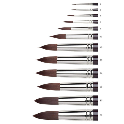 Winsor & Newton Size 2 Galeria Long Handle Round Brush