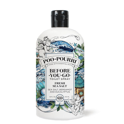Poo-Pourri Before-You-Go Toilet Spray Refill, Fres