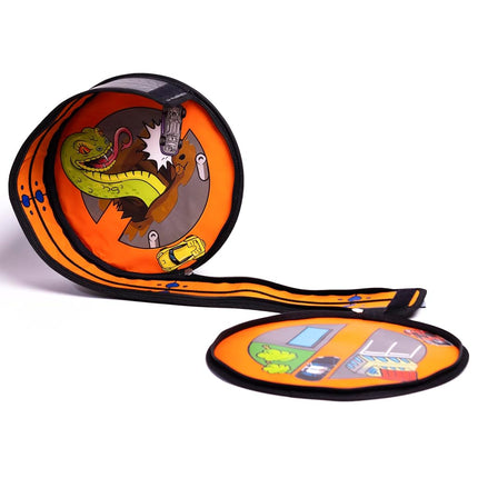Hot Wheels PETERKIN Wheelie ZipBin Playmat and Storage | Storage for 100 cars and race track playmat! | Toy Cars & Motors | Ages 3+