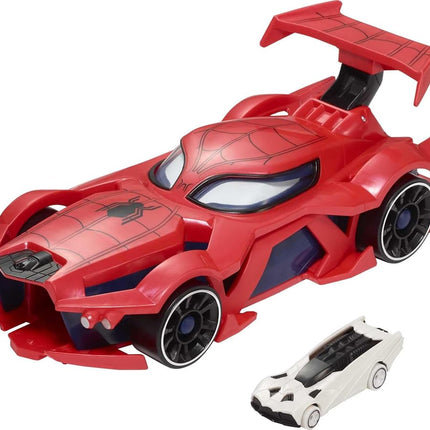 Hot Wheels Marvel Spider-Man Web-Car Launcher