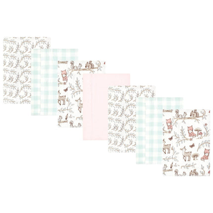 Hudson Baby Unisex Baby Cotton Flannel Burp Cloths