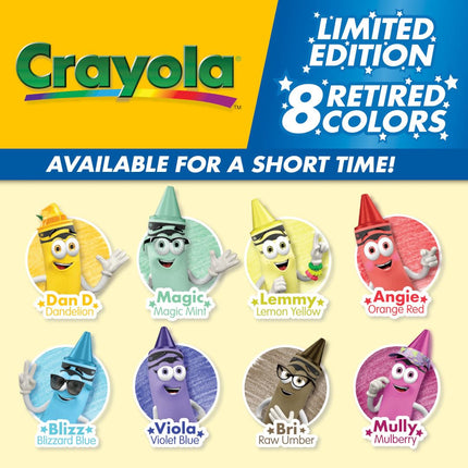 Set de Colorear Crayola con Estuche de Arte Amarillo de Edición Limitada, Crayones de Edición Limitada, Más de 50 Piezas, Regalos para Niños