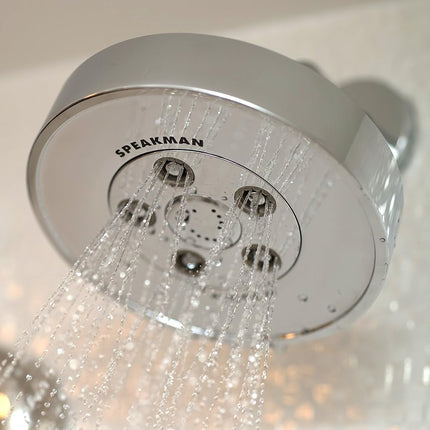 Speakman S-3010-E2 Neo Anystream Adjustable Shower Head for Stylish Bathroom Décor, Polished Chrome, 2 GPM