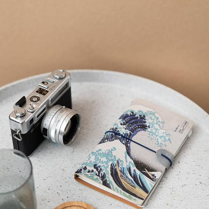 Grupo Erik Hokusai Travel Journal Notebook - Travelling Gifts, Japanese Art