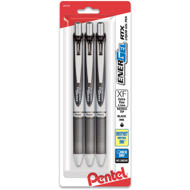 Pentel EnerGel RTX Retractable Liquid Gel Pen, (0.