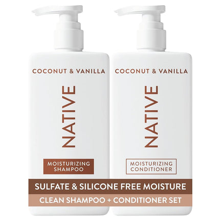 Native Cucumber & Mint Shampoo & Conditioner Set, 