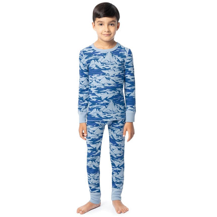 Conjunto de ropa interior térmica de waffle premium para niños Fruit of the Loom, Rocky Range, 14-16