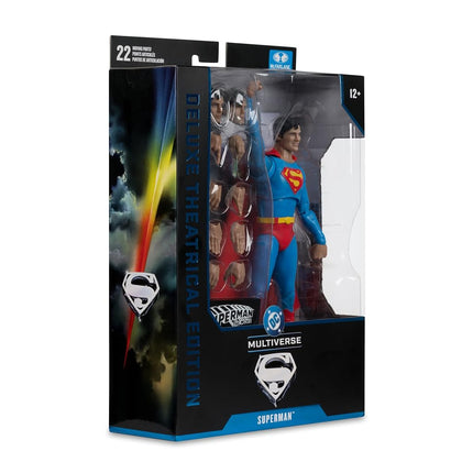McFarlane - DC Multiverse - Superman: The Movie 1978-7" Superman Action Figure (Deluxe Theatrical Edition)