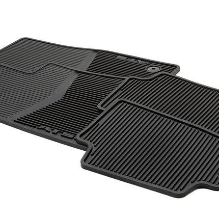 General Motors GM Accessories 22759927 First- and Second-Row Premium All-Weather Floor Mats in Jet Black with ATS Script