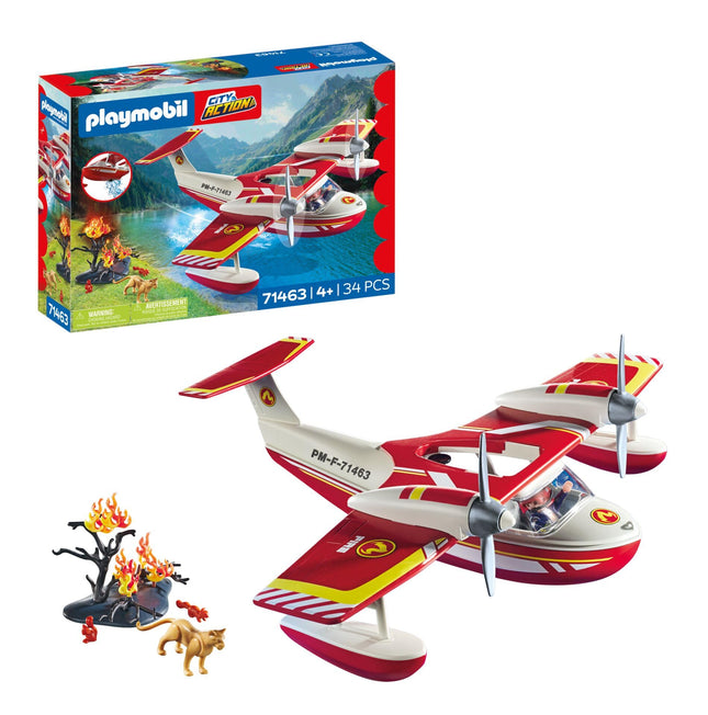 Playmobil 71463 Action Heroes: Firefighting Seapla