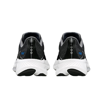 Saucony Ride 17 de mujer, negro/blanco, 5 ancho