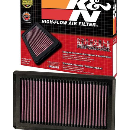 K&N Engine Air Filter: High Performance, Premium, Washable, Replacement Filter: Compatible with 2004-2019 Nissan/Chevy/Venucia (NV200, AD, Cube, Evalia, Wingroad, March, Micra, other models), 33-2375