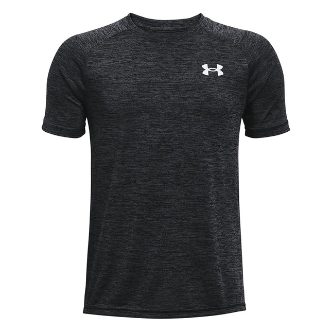 Under Armour Boy's Tech 2.0 T-Shirt Black/White S 