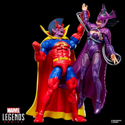 Marvel Legends Series X-Men Deathbird & Marvel’s Gladiator Action Figure Two-Pack, Purple
