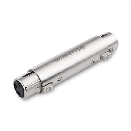 Cable Matters, paquete de 2 adaptadores de cambio de género XLR a XLR - Hembra a hembra