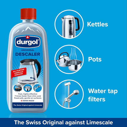 Durgol Universal Multipurpose Descaler/Decalcifier 2-Pack, 16.9 Ounce, Blue, 33 Ounce