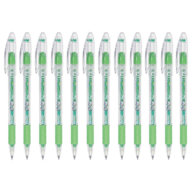 Pentel Solar Pop Neon Gel Pen, (0.6mm) Medium Line
