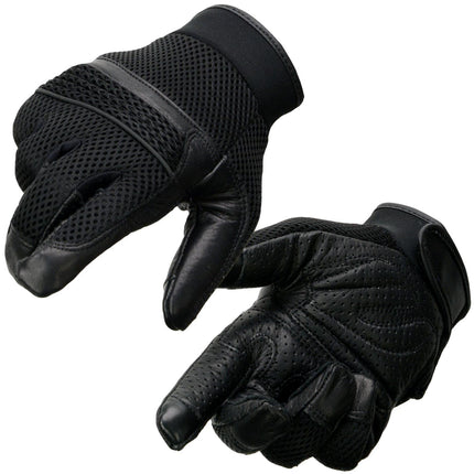Milwaukee Leather MG7503 Men's Black Leather i-Tou
