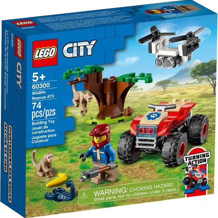 LEGO City Wildlife Rescue ATV 60300 Building Kit; 