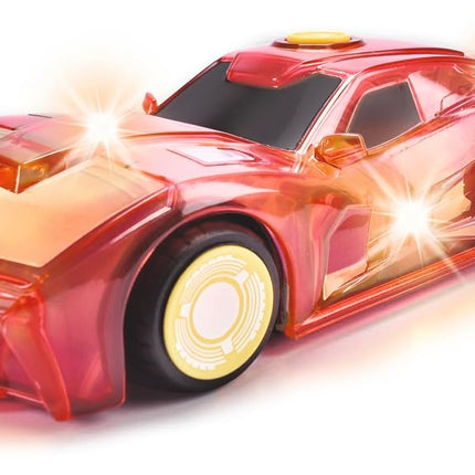 Jada Toys Marvel Light Hero Iron Man Car (15 cm) -