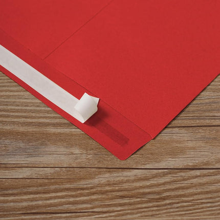 Tanshuqin 9" x 12.75" Red Self-Seal Catalog Envelopes