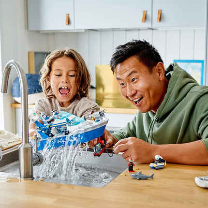 LEGO City Police Patrol Boat 60277 Building Kit; Cool Police Toy for Kids, New 2021 (276 Pieces)