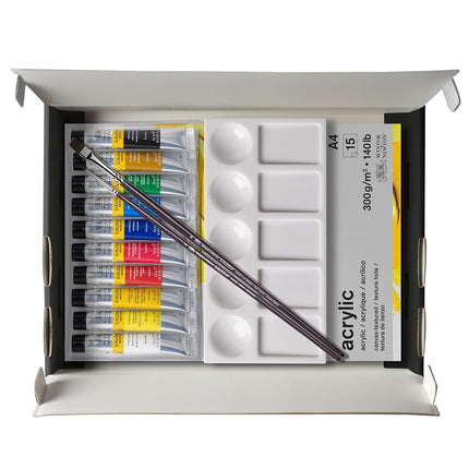 Winsor & Newton - Acrylic Colour Paint - Acrylic Paint Sets - Winsor and Newton - Galeria Acrylic Colour - 14 Peice Set