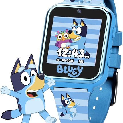 Accutime Bluey Kids Smartwatch with Camera, Games,