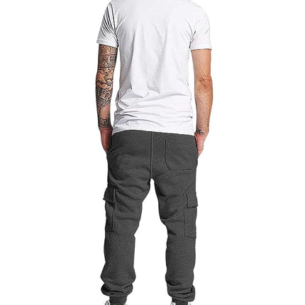 Southpole Men's Sweatpants, Heather Charcoal, X-Large
