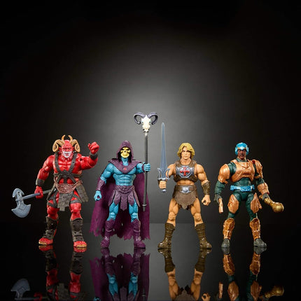 Masters of the Universe Movie He-Man, Skeletor, Man-at-Arms, Goat Man