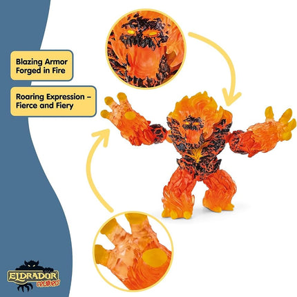 Schleich Eldrador - Lava Smasher Toy Figurine - Kids Ages 7+ | 70145