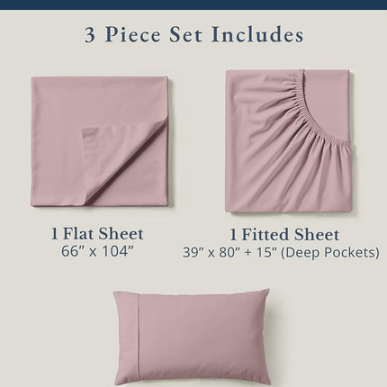 LANE LINEN 100% Organic Cotton California King Sheets Set, 4-Piece Pure Organic Cotton Long Staple Percale Weave Ultra Soft Best Bedding Sheets for Bed, Breathable, Fits Mattress Upto 15" Deep - White