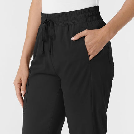 WonderWink Women's Bootcut Scrub Pant, Black, 4X