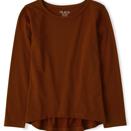 The Children's Place Girls' Single Long Sleeve Bas