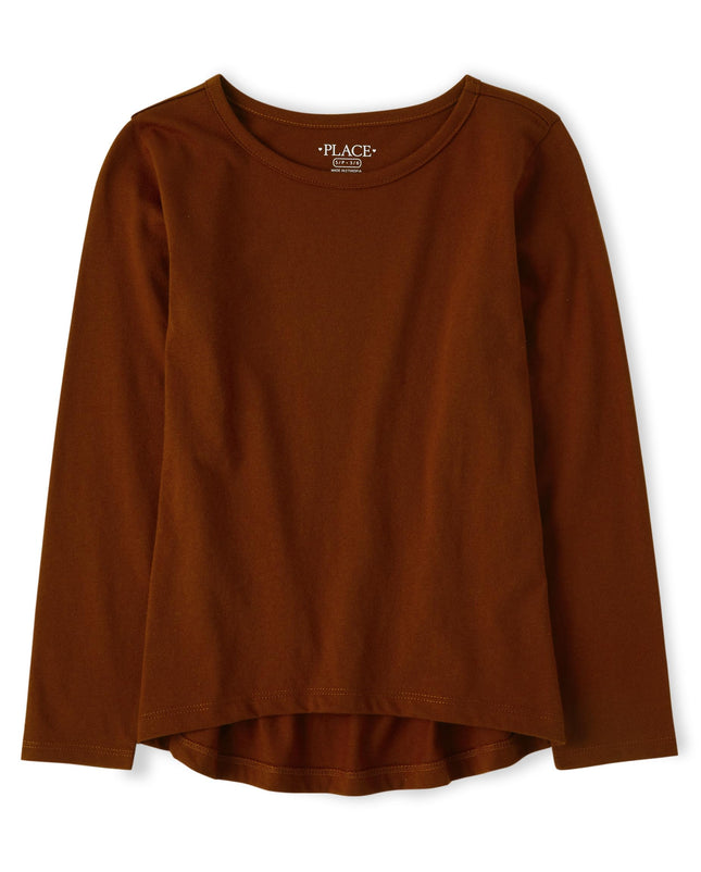The Children's Place Girls' Single Long Sleeve Bas