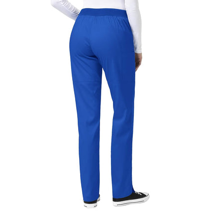 WonderWink 5419PPEWTXSP WonderWink PRO Women's Knit Waist Cargo Pant, Pewter, Petite-XS Size