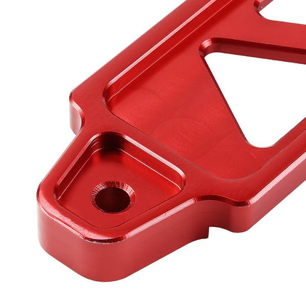 DNA MOTORING Batt-Short-RD Battery Tie Down Mount Bracket,Red