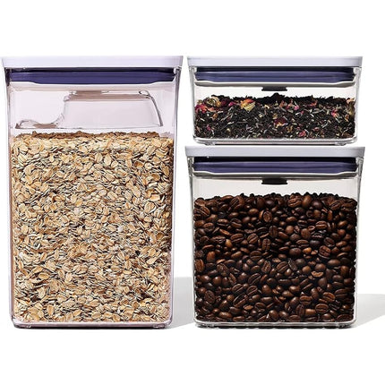 OXO Good Grips POP 2.0 3-Piece Rectangle Storage C