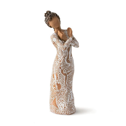 Willow Tree Music Speaks Darker Skin Figurine