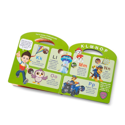 Melissa & Doug PAW Patrol Children's Book - Poke-A-Dot: Alphabet Adventure, Multicolor, 33263