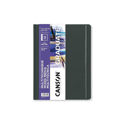 CANSON Graduate Mixed Media Book 200gsm 21.6 x 27.