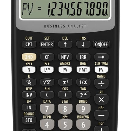 Texas Instruments Baiiplus Advance Financial Cal IIBAPL/TBL/1L1