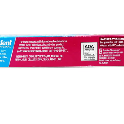 Fixodent 83515968 Denture Adhesive 9.6 oz.