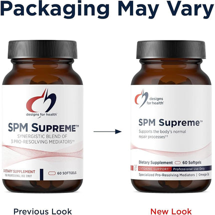 Designs for Health SPM Supreme, 60 Softgels