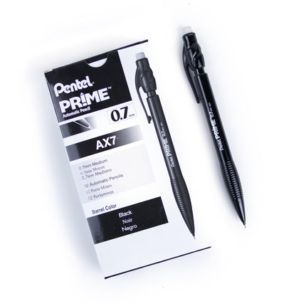 Pentel Prime Mechanical Pencil 0.7mm, Black Barrel