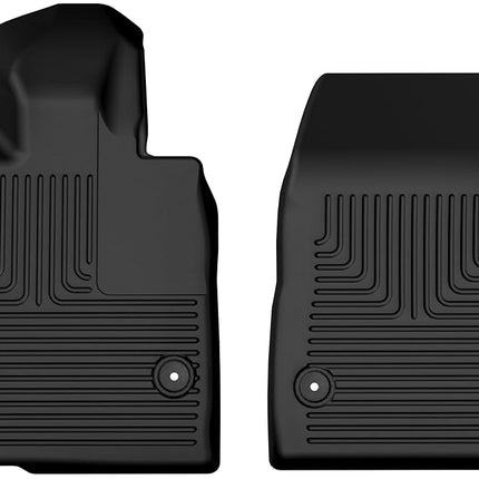 Husky Liners - Weatherbeater | Compatible avec Chevrolet Corvette 2020-2024, rangée avant - Noir, 2 pièces | 18271