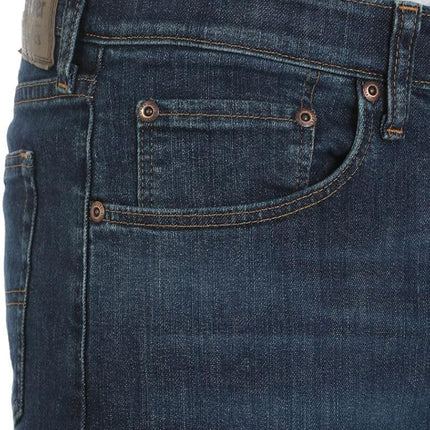 Wrangler Authentics Men's Comfort Flex Waist Relaxed Fit Jean, Carbon, 30W x 32L